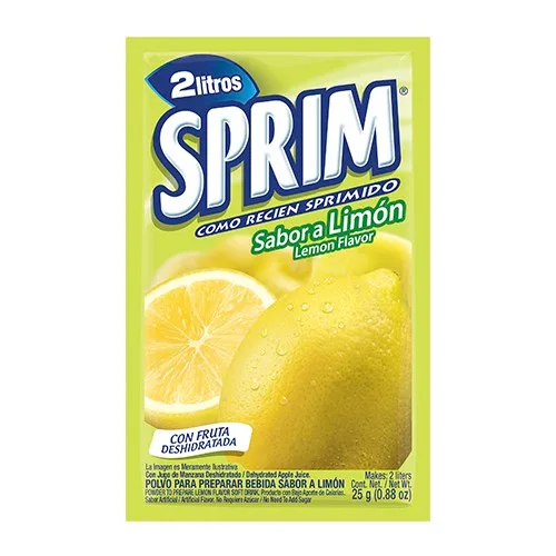 JUGO SPRIM 2L LIMON25gr