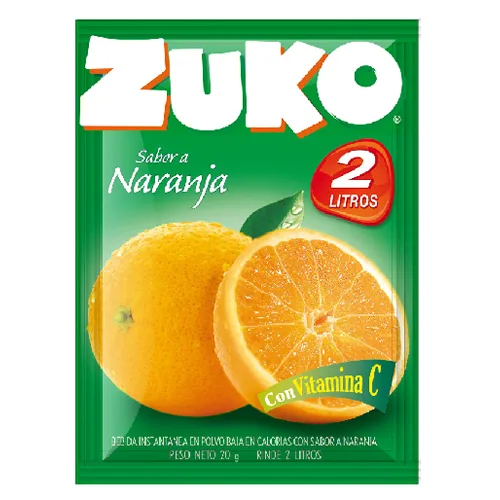 JUGO ZUKO 2L.NARANJA