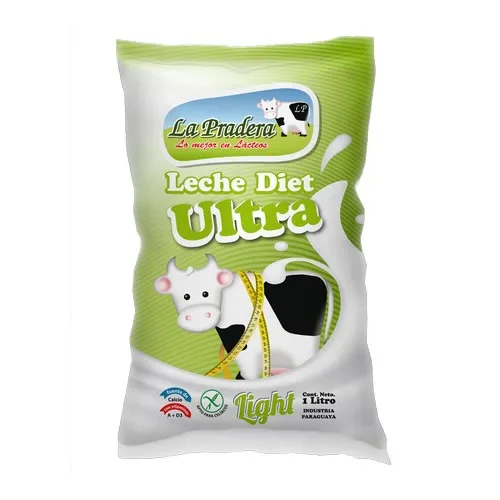 LECHE DESCREMADA ULTRA LA PADRERA SACHET 1L