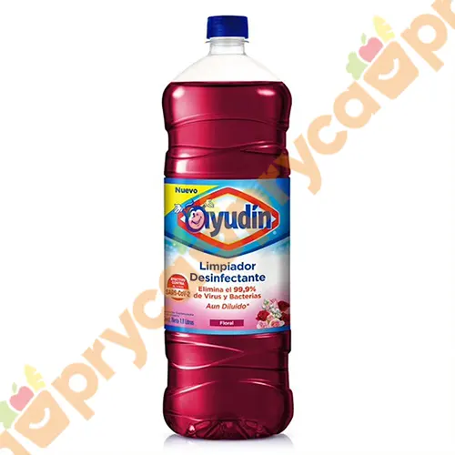 AYUDIN LIMPIADOR DESINFECTANTE FLORAL X 1800 ML