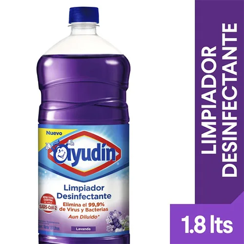 AYUDIN LIMPIADOR DESINFECTANTE LAVAND X 1800 ML