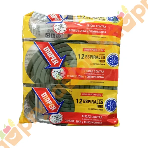 ESPIRAL MAPEX 12UN.TRILLIZAS FLOWPACK