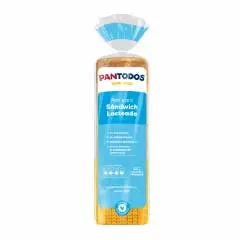 PAN DE SANDWICH LACTEADO PANTODOS X 600 GR