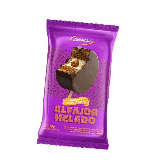 ALFAJOR HELADO AMANDAU 80GR