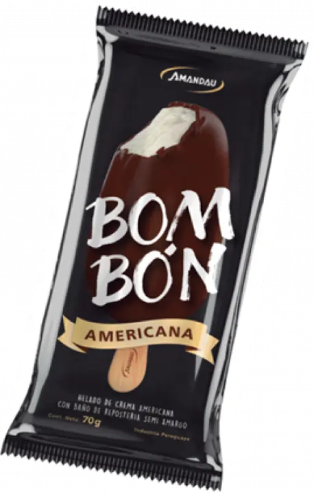 HELADO PALITO AMANDAU BOMBON 70GR