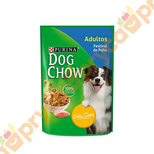 COMIDA P/PERRO DOG CHOW FESTIVAL POLLO 100GR.
