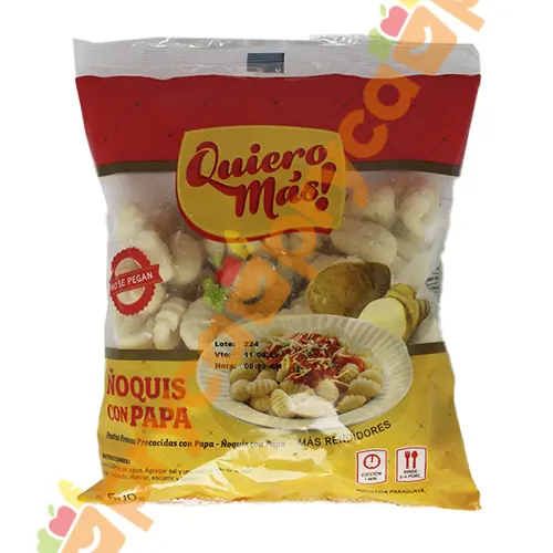 ÑOQUIS QUIERO MAS  500 GR.