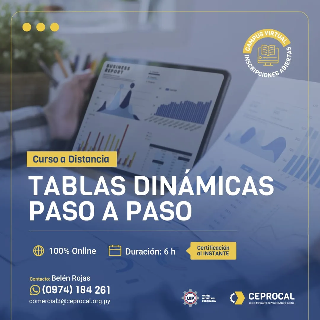 Tablas Dinámicas Paso a Paso