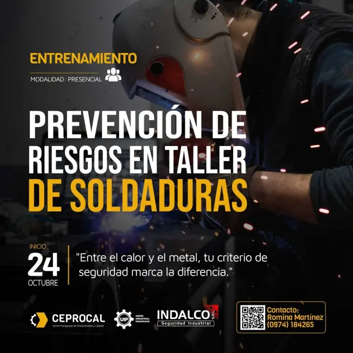 Prevención de Riesgos en Taller de Soldaduras