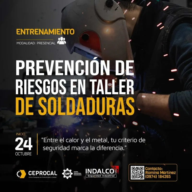 Prevención de Riesgos en Taller de Soldaduras